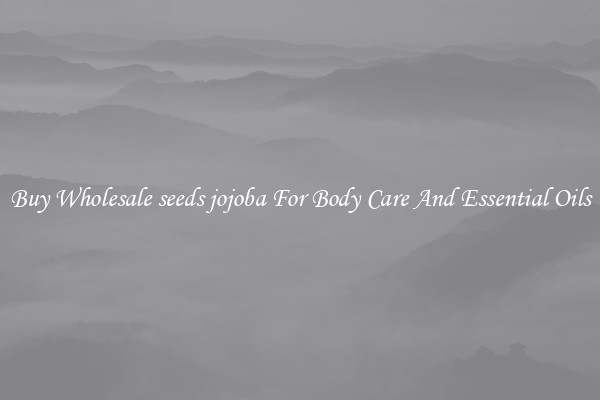 Buy Wholesale seeds jojoba For Body Care And Essential Oils
