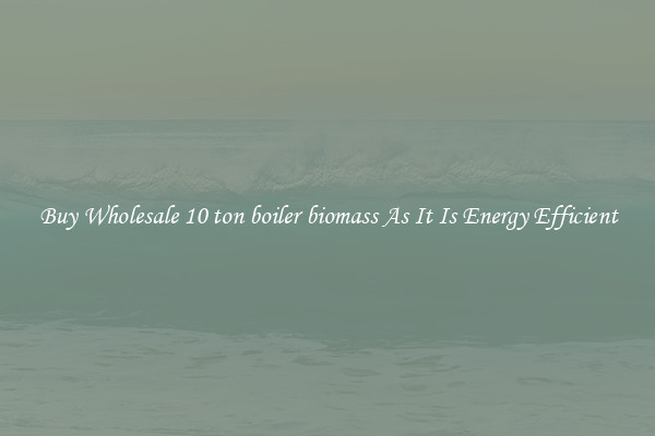Buy Wholesale 10 ton boiler biomass As It Is Energy Efficient
