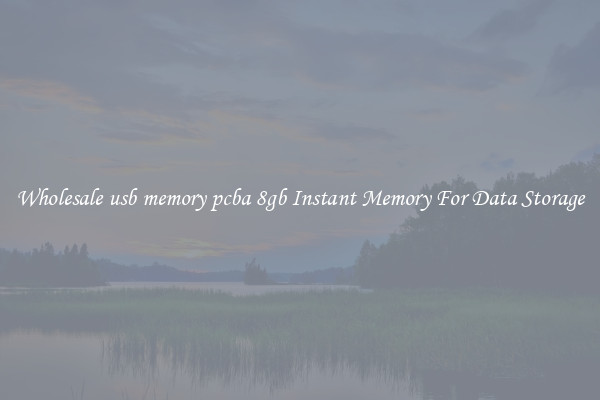 Wholesale usb memory pcba 8gb Instant Memory For Data Storage