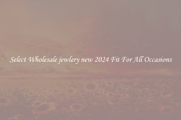 Select Wholesale jewlery new 2024 Fit For All Occasions