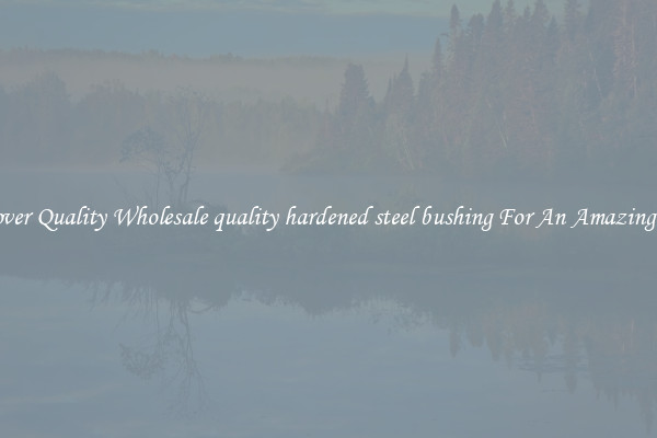 Discover Quality Wholesale quality hardened steel bushing For An Amazing Price